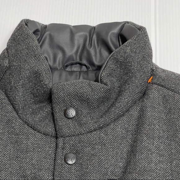 State Vintage Rogue Apparel wooly leather lined vest  Unisex size Large - Picture 7 of 14